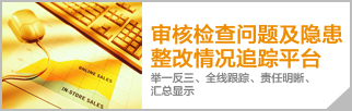 审核检查问题以及隐患整改情况追踪平台